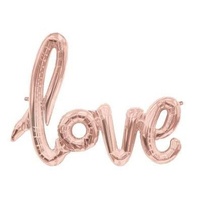 Love Rose Gold Balloon