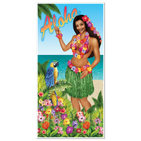 Luau Party Supplies - Door Cover