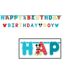 Mickey's 1st Birthday Jumbo Banner Kit