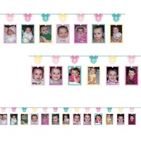 Minnie Mouse 1st Birthday Photo Garland Kit
