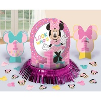 Minnie Mouse 1st Birthday Table Decorating Kit