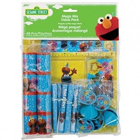 Sesame Street Party Supplies Value Favour Pack