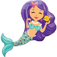 Mermaid Party Supplies - Mermaid Shaped Balloon