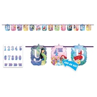 Disney Princess Party Supplies Dream Big Happy Birthday Banner Add an Age