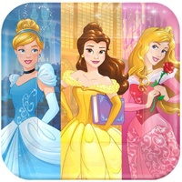 Disney Princess Party Supplies - Dream Big Dinner Plates 8 Pack