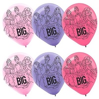 Disney Princess Party Supplies Dream Big Balloons 6 Pack
