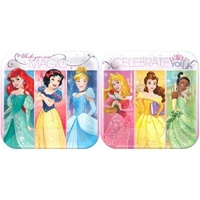 Disney Princess Party Supplies Dream Big - Lunch Plates 8 Pack