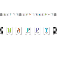 Alice in Wonderland Party Supplies Happy Un-Birthday Banner 