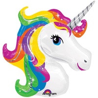 Unicorn Sparkle Party Supplies - Supershape Balloon 