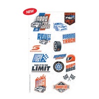 V8 Supercars Party Supplies - Tattoos 1 Sheet