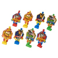 Paw Patrol Party Supplies - Blowouts with Medallions 8 Pack