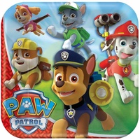 Paw Patrol Party Supplies - Dinner Plates 8 Pack
