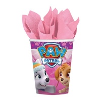 Paw Patrol Girls Party Supplies Cups 8 Pack