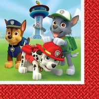 Paw Patrol Party Supplies - Lunch Napkins 16 pack