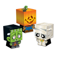 Halloween Party Supplies - Goody Ghoulies Favor Boxes 3 Pack