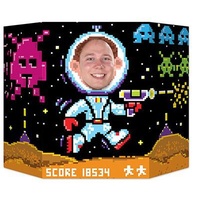 8 Bit Arcade Game Party Supplies - Photo Prop