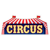 Circus Party Supplies - Sign