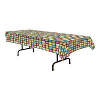 Disco Party Supplies Tablecover Rectangle