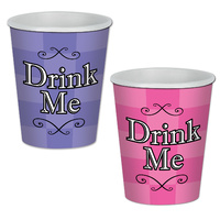 Alice In Wonderland Party Supplies - Beverage Cups 8 pack