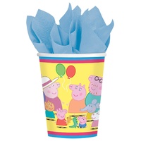 Peppa Pig Party Supplies - Cups 8 Pack