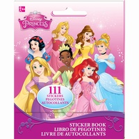 Disney Princesses Party Supplies - Stickers Book