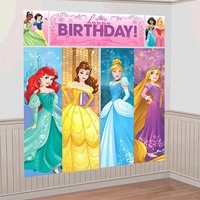Disney Princess Dream Big Party Supplies Scene Setter Backdrop