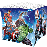 Avengers Party Supplies Cube Double Sided Balloon