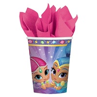 Shimmer and Shine Party Supplies - Cups 8 Pack