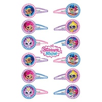 Shimmer and Shine Party Supplies - Hairclips 12 pack