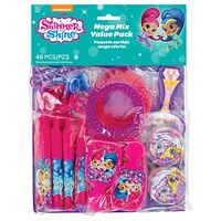 Shimmer and Shine Party Supplies Value Favour Pack 48 piece