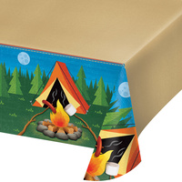 Camp Out Party Supplies - Tablecover