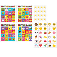 Show Your Emojions Emoji Party Supplies - Bingo Match Game