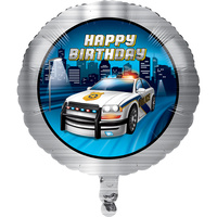 Police Party Supplies - 45cm Balloon