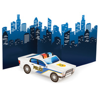 Police Party Supplies - Standup Centrepiece