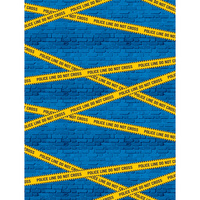 Police Party Supplies - Photo Backdrop