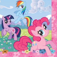 My Little Pony Party Supplies - Lunch Napkins 16 Pack