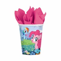 My Little Pony Party Supplies - Cups 8 Pack