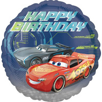 Disney Cars Party Supplies Happy Birthday Foil Balloon 43cm 