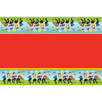 The Wiggles Party Supplies - Tablecover
