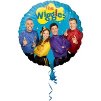 The Wiggles Party Supplies - Anthony Emma Simon Lachy 45cm Foil balloon