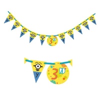 Minions Despicable Me Party Supplies Jumbo Add-An-Age Banner