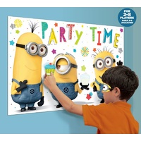 Despicable Me Party Supplies - Party Game Pin the Cupcake on the Minion Poster