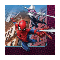Spiderman Party Supplies Webbed Wonder Beverage Napkin 16 pack