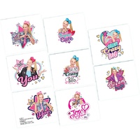 JoJo Swia Party Supplies Set of 8 Temporary Tattoo Birthday Party Favours