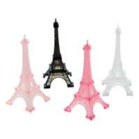 A Day in Paris Party Supplies - Eiffel Towers Table Decorations Set of 4