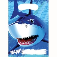 Shark Party Supplies - Shark Splash Loot Bags Pack of 8