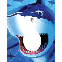Shark Party Supplies - Shark Splash Photo Opportunity Banner