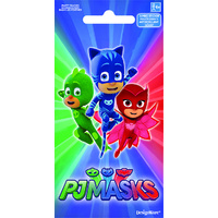 PJ Masks Party Supplies - Jumbo Stickers 8 Pack