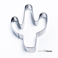 Mexican Party Supplies - Cactus Shaped 18/0 grade Stainless Steel Cookie Cutter