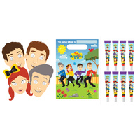 The Wiggles Party Supplies - Loot Bag 8 Person Guest Pack